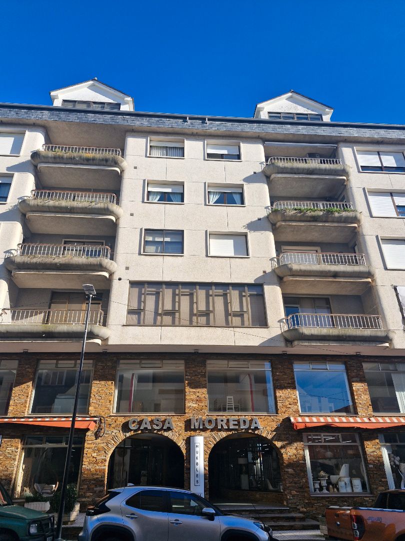 Exterior view of Flat for sale in Foz  with Heating, Parquet flooring and Furnished