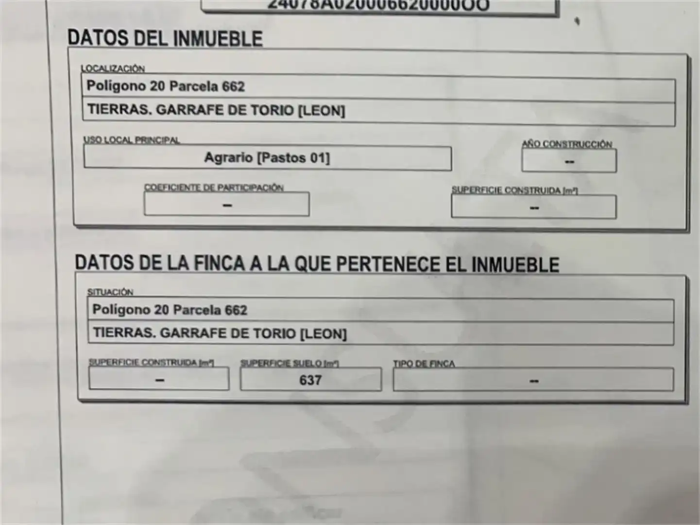 Terreno en venta en Garrafe de Torío, León