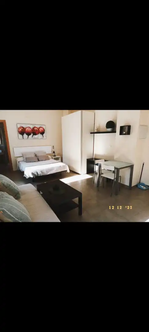 Schlafzimmer von Wohnung zur Miete in Málaga mit Möbliert