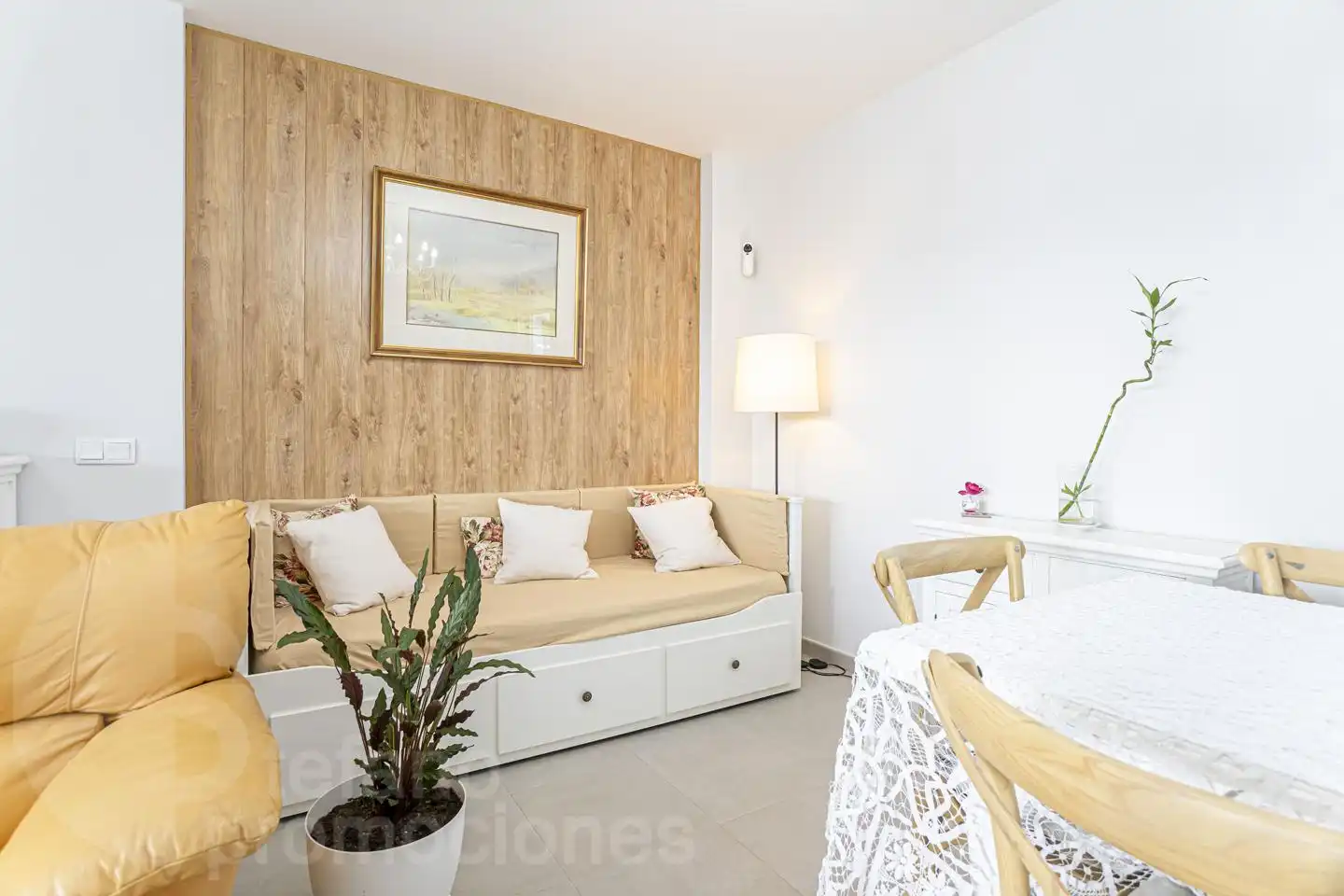 Wohnzimmer von Dachboden zum Verkauf in Málaga mit Klimaanlage, Terrasse und Abstellraum