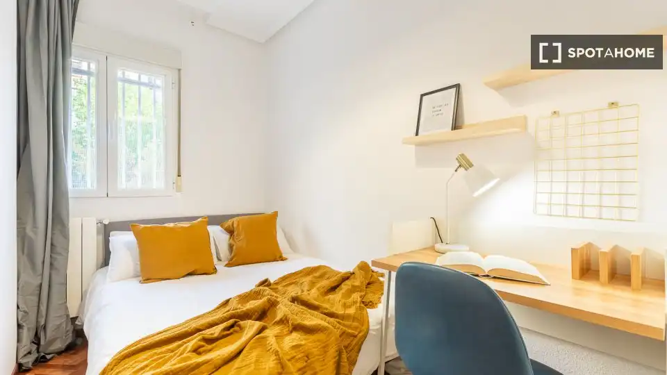 Habitación de Piso para compartir en Madrid con Aire acondicionado, Calefacción y Terraza