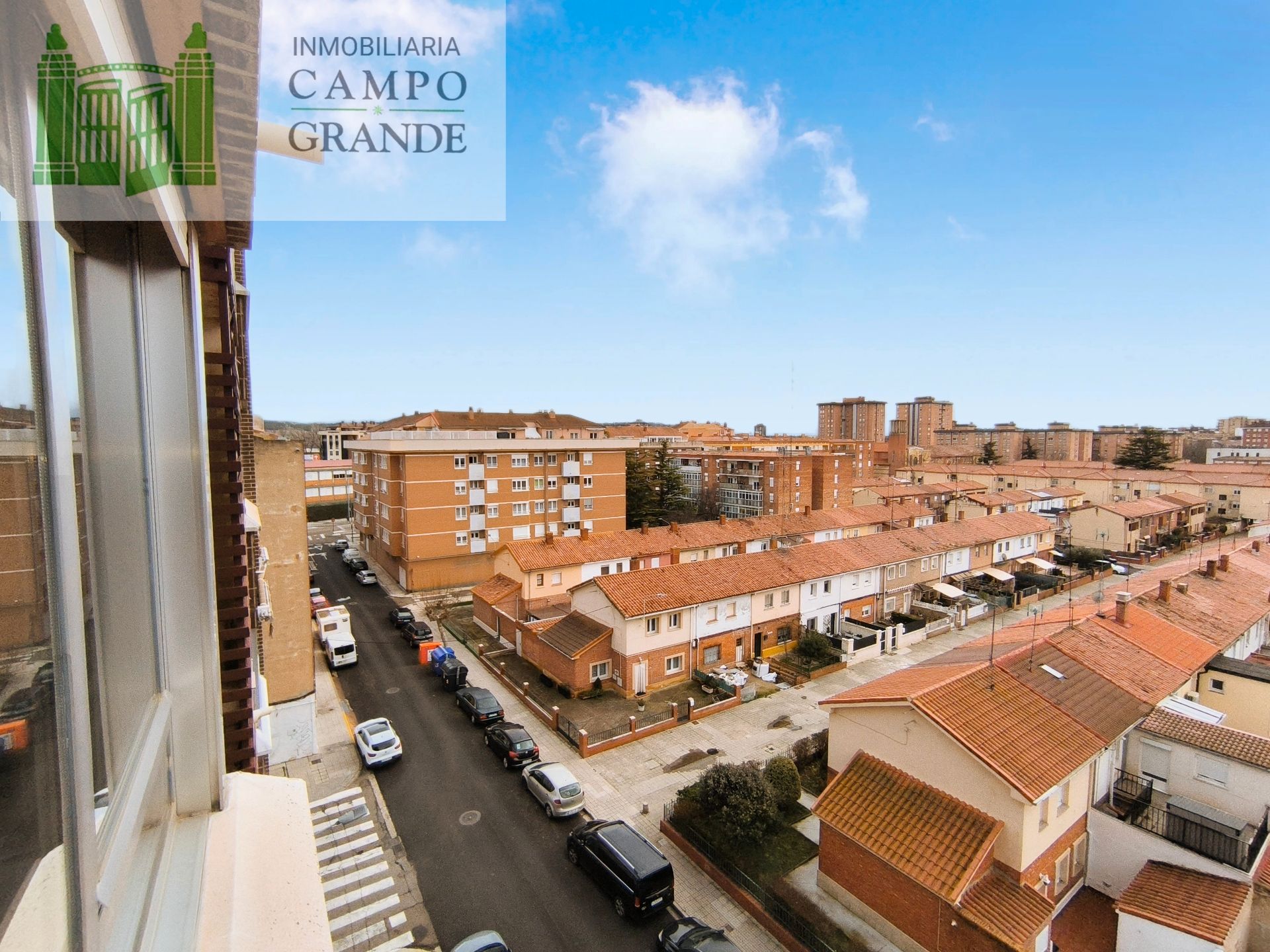 Exterior view of Flat to rent in Palencia Capital  with Heating, Storage room and Balcony