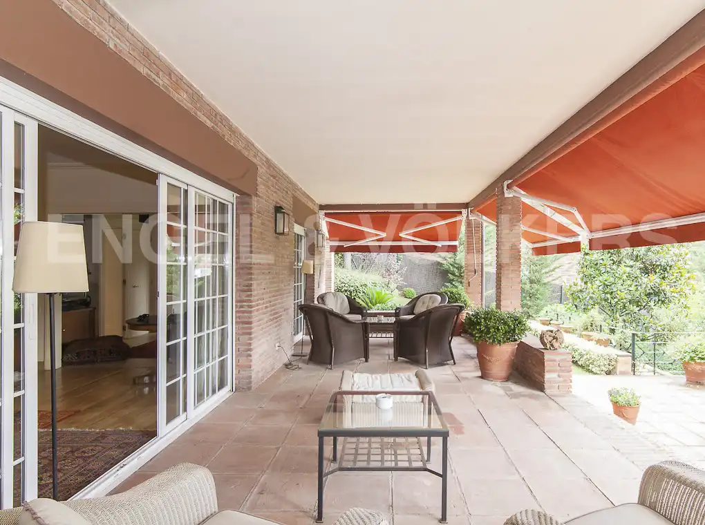 Terraza de Casa o chalet en venta en Barcelona con Aire acondicionado, Calefacción y Jardín privado