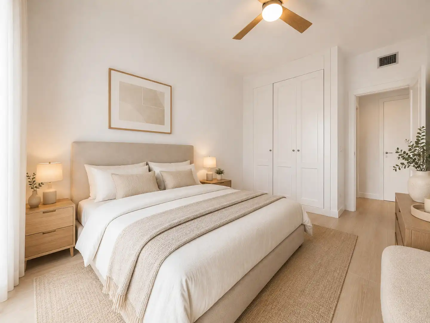 Schlafzimmer von Wohnung zum Verkauf in Brunete mit Heizung, Abstellraum und Balkon
