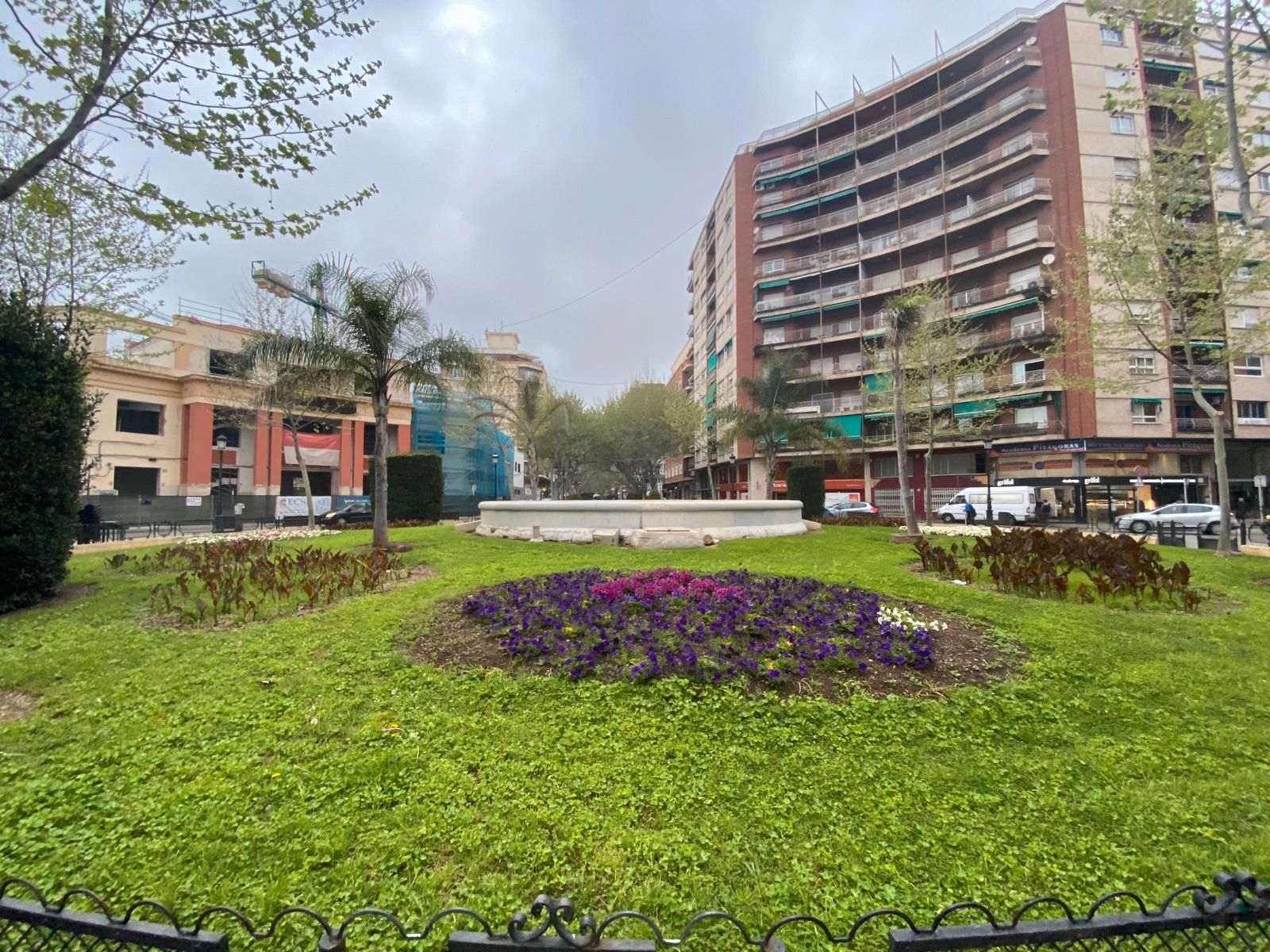 Vista exterior de Pis de lloguer en Gandia amb Aire condicionat, Moblat i Forn