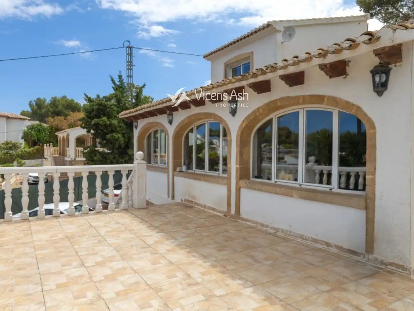 Terrace of Houses for sale in Jávea / Xàbia  with Air Conditioner, Terrace and Storage room