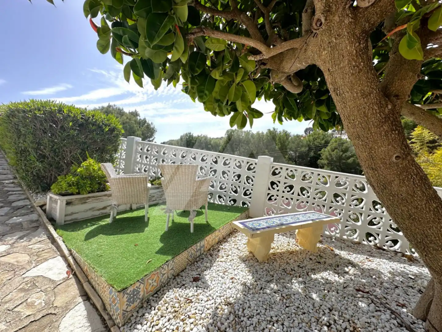 Terrassa de Casa o xalet en venda en Benissa amb Aire condicionat, Calefacció i Jardí privat