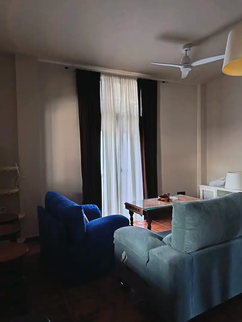Living room of Flat for rent in Ronda  with Air Conditioner, Heating and Furnished