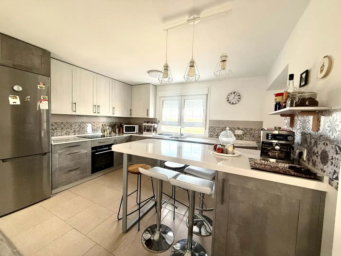 Cocina de Casa o chalet en venta en Villanueva de la Torre con Aire acondicionado, Calefacción y Terraza