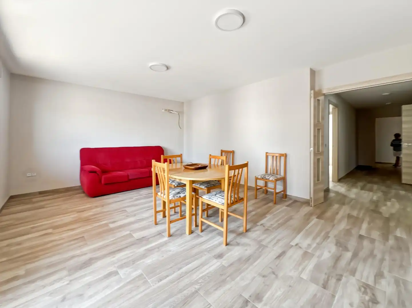 Wohnzimmer von Wohnung zur Miete in Castellón de la Plana / Castelló de la Plana mit Möbliert und Balkon