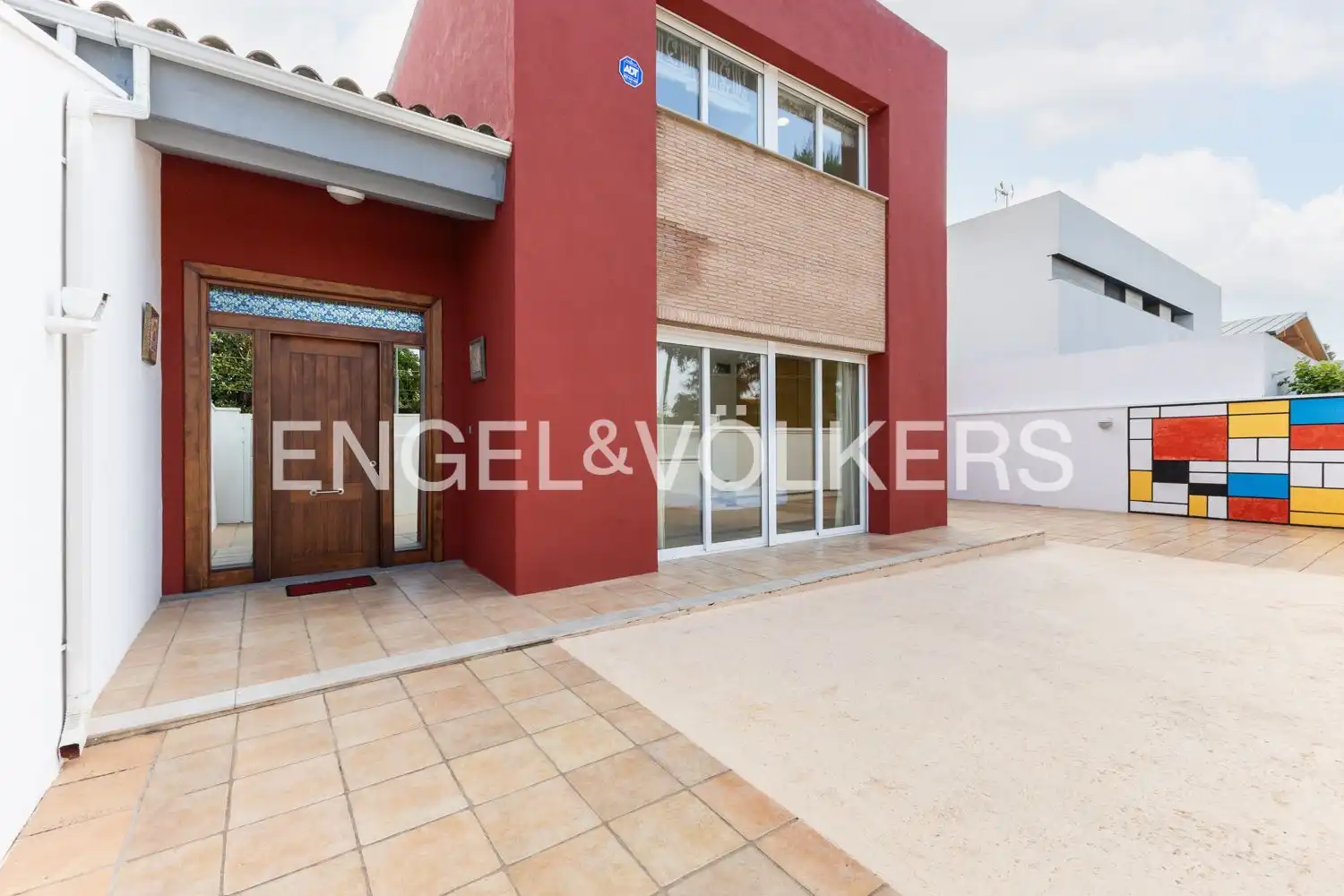 Exterior view of Detached homes for rent in Castellón de la Plana / Castelló de la Plana  with Air Conditioner, Heating and Private garden