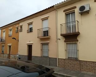 Exterior view of Single-family semi-detached for sale in Puebla de la Calzada  with Air Conditioner