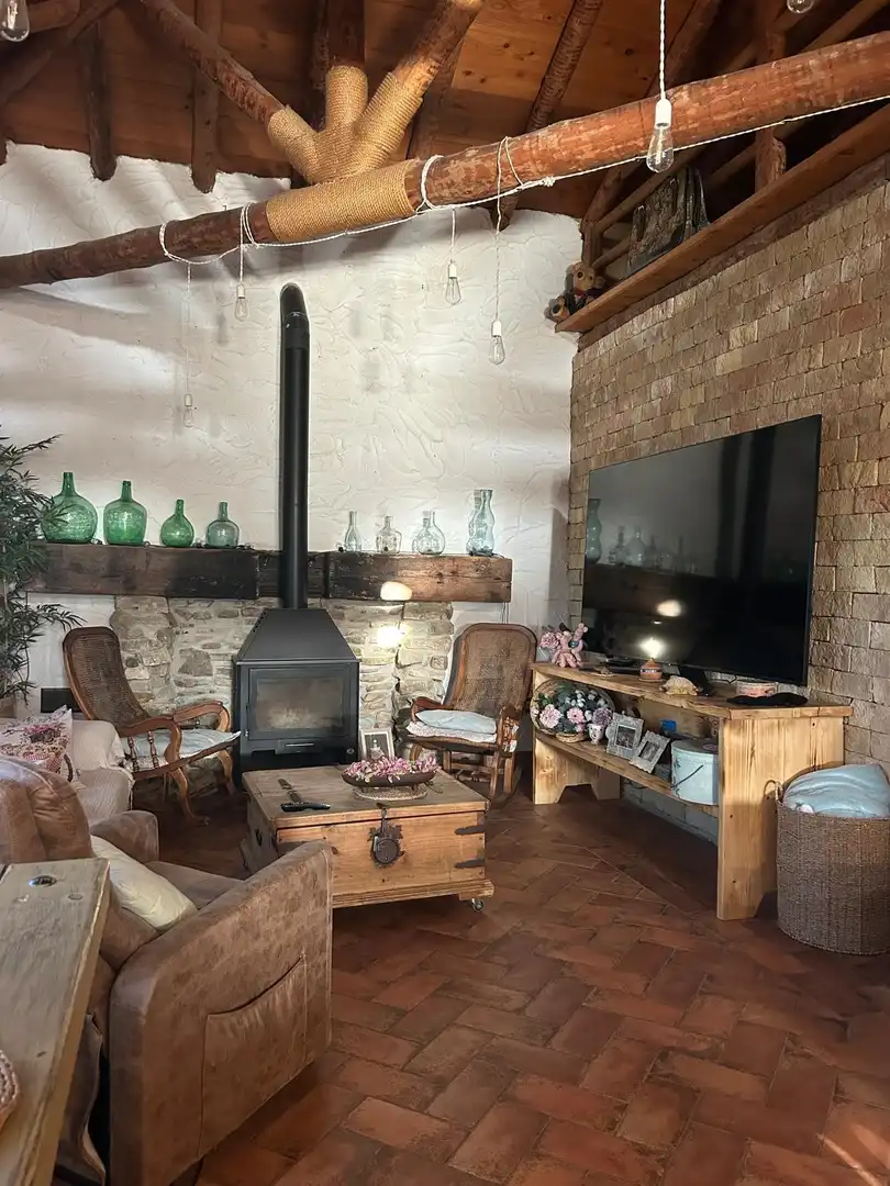 Living room of Houses for sale in Chiclana de la Frontera  with Air Conditioner, Private garden and Terrace