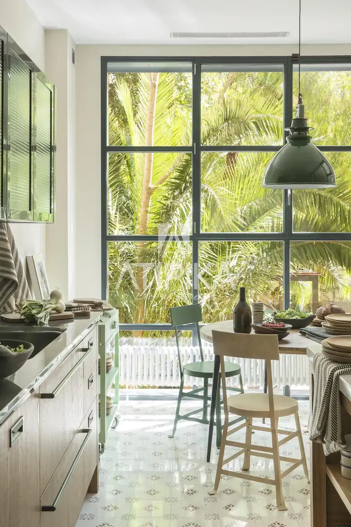 Cocina de Casa o chalet en venta en Barcelona con Aire acondicionado, Calefacción y Trastero