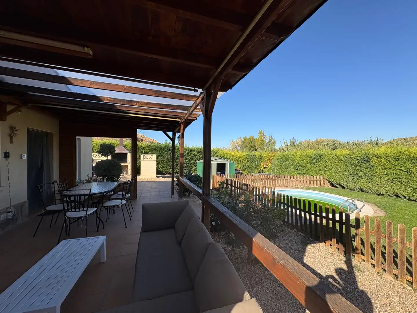 Terrassa de Finca rústica en venda en Autol amb Calefacció, Jardí privat i Terrassa