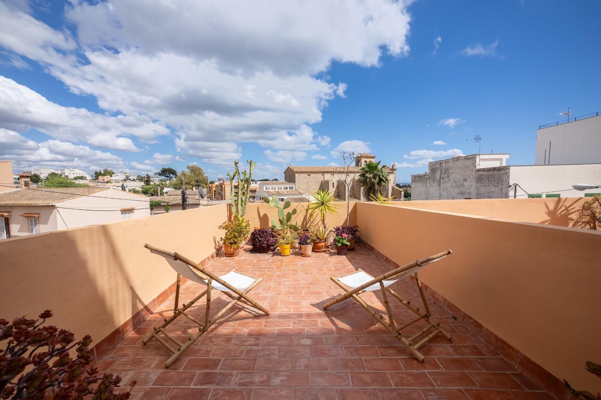 Terrace of Flat for sale in  Palma de Mallorca  with Air Conditioner, Parquet flooring and Terrace