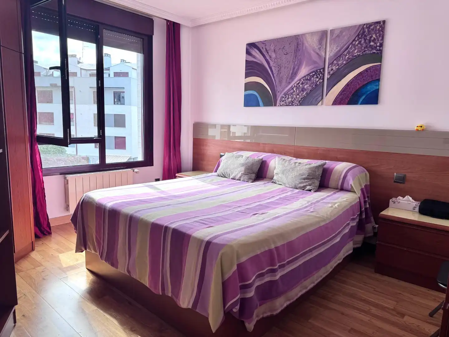 Bedroom of Flat for sale in Entrambasaguas  with Air Conditioner, Heating and Private garden