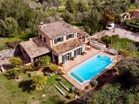 Außenansicht von Country house zum Verkauf in Andratx mit Klimaanlage, Privatgarten und Terrasse