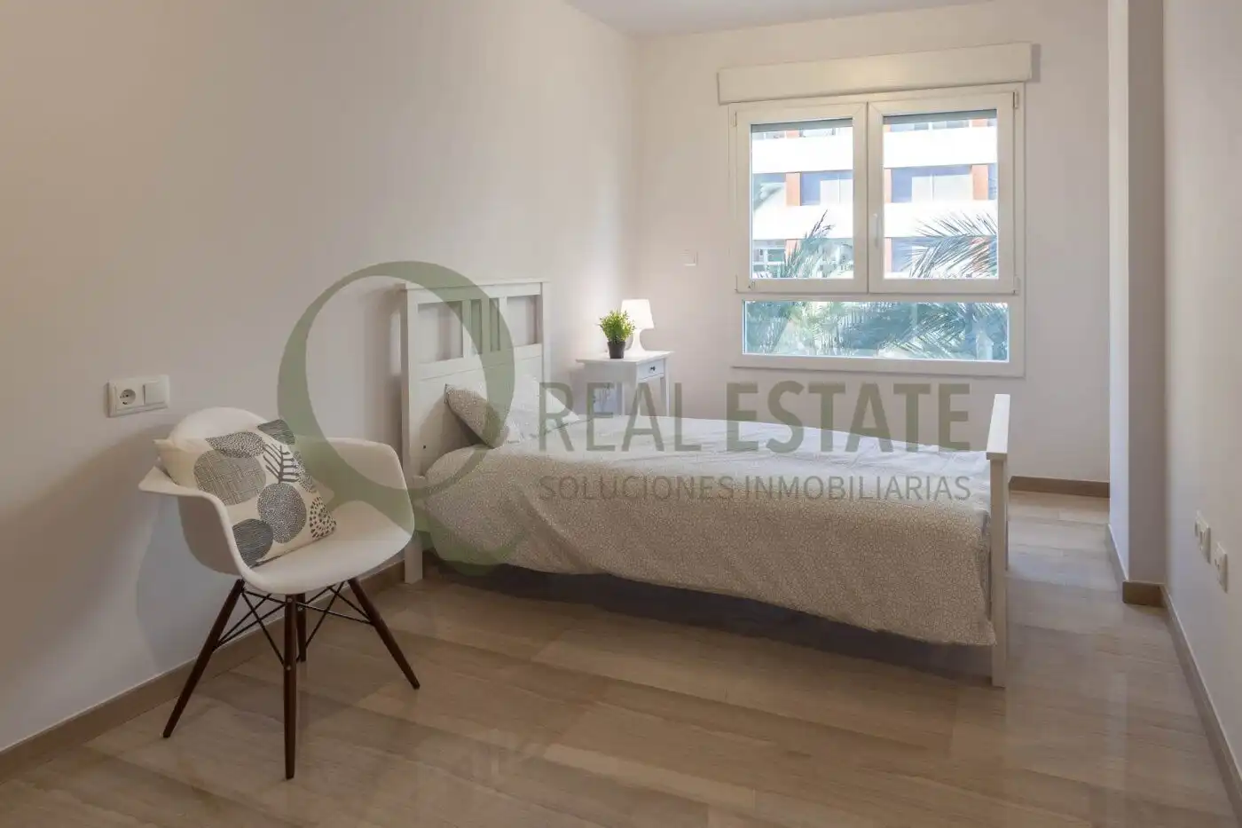 Bedroom of Flat for rent in Alicante / Alacant  with Heating, Terrace and Furnished