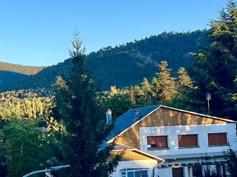Vista exterior de Piso en venta en El Espinar con Aire acondicionado, Parquet y Piscina