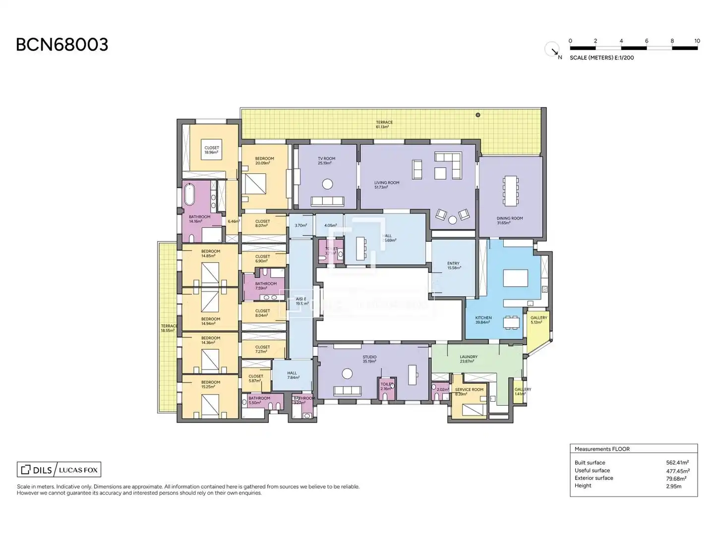 Piso en venta en Barcelona con Aire acondicionado, Calefacción y Parquet
