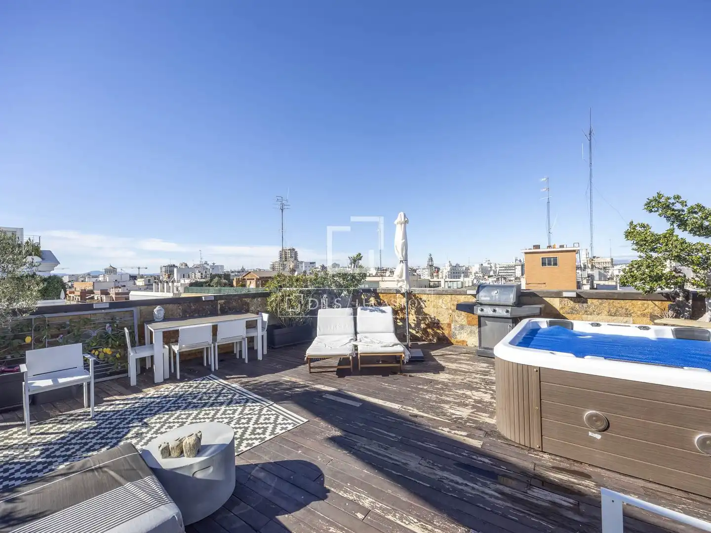 Terrace of Attic for sale in Valencia del Ventoso  with Air Conditioner, Terrace and Balcony