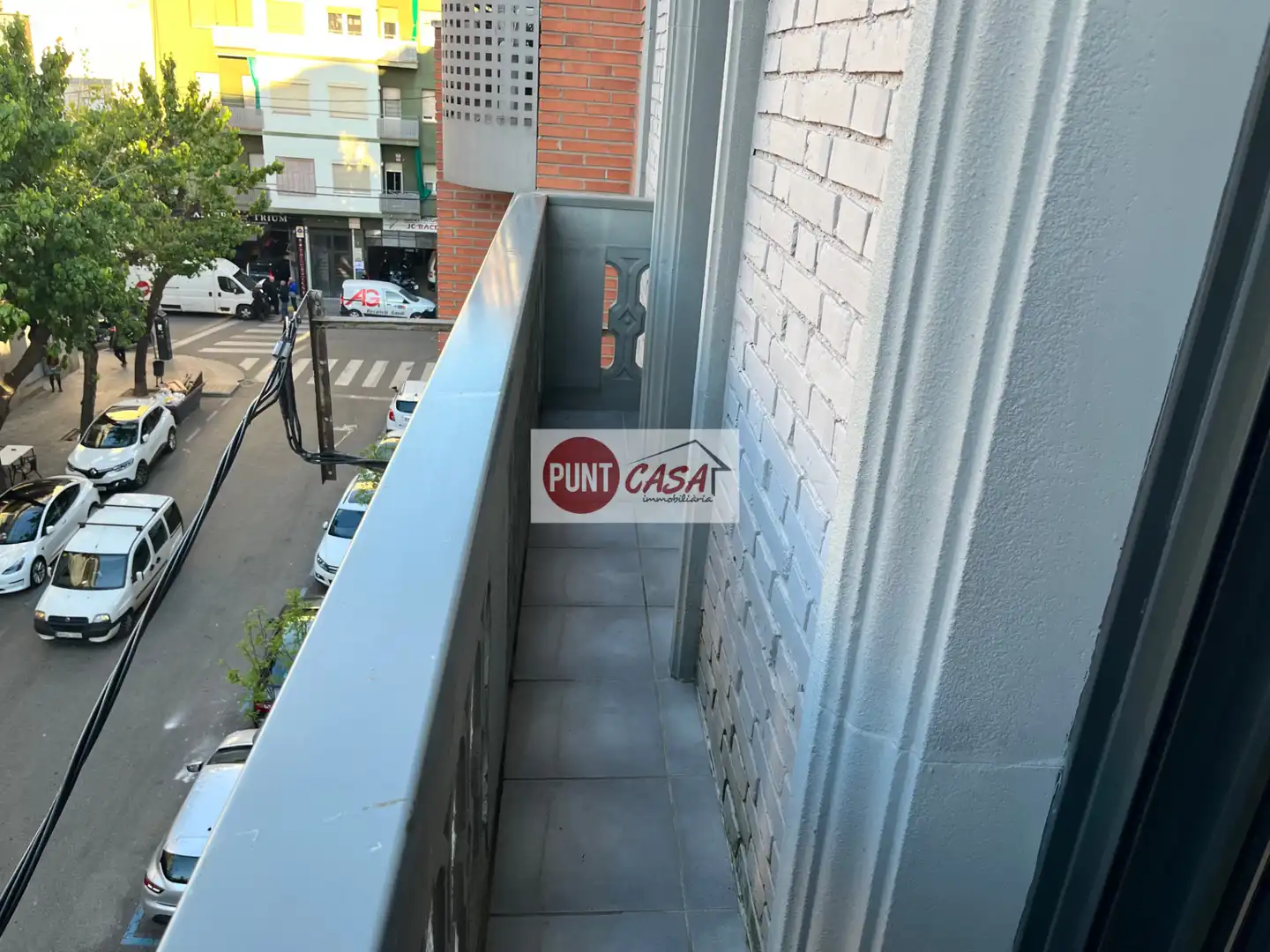 Terraza de Piso de alquiler en Lleida con Calefacción, Parquet y Horno