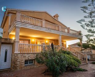 Exterior view of House or chalet for sale in La Manga del Mar Menor  with Air Conditioner, Heating and Private garden