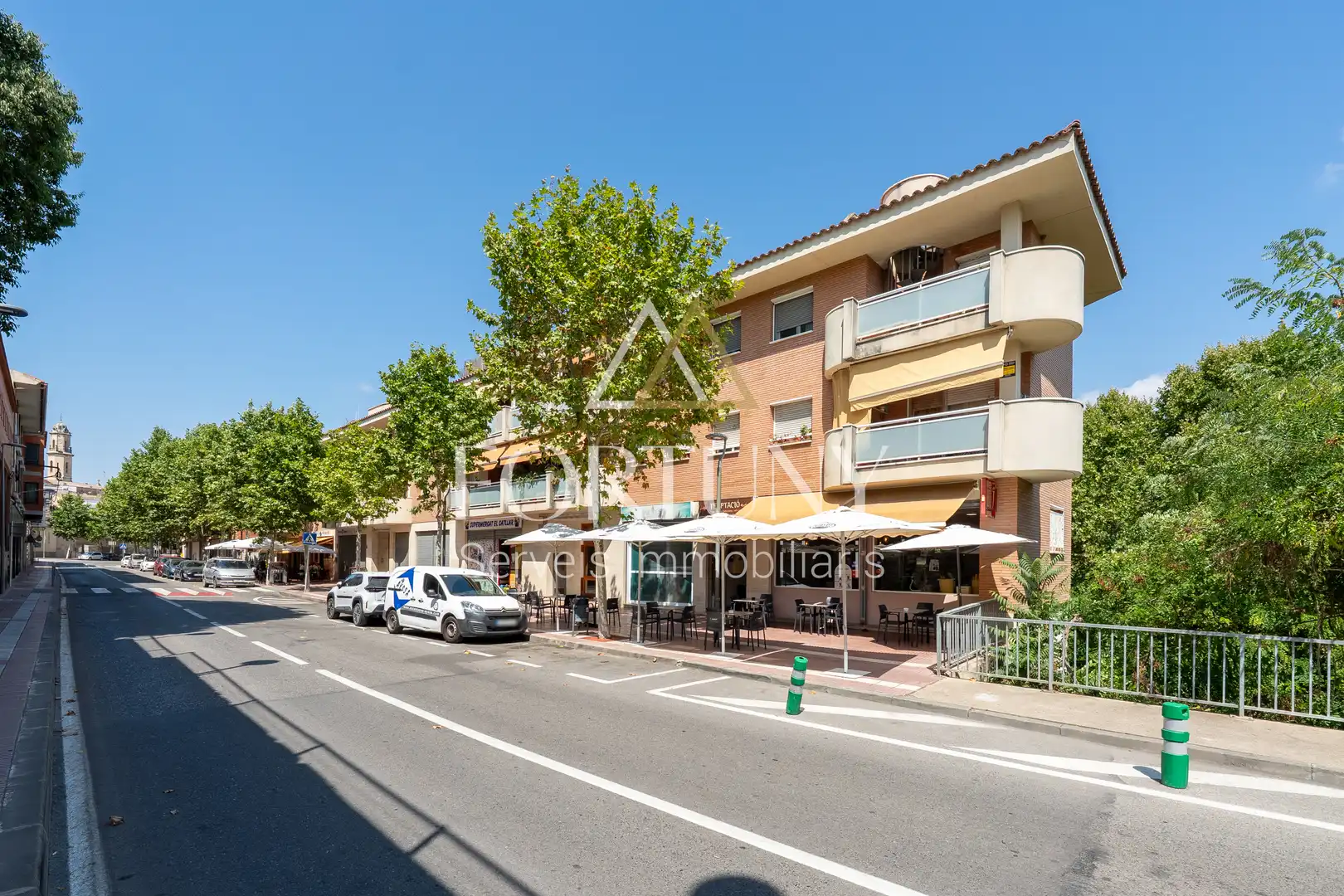 Exterior view of Flat for sale in El Catllar   with Air Conditioner, Storage room and Swimming Pool