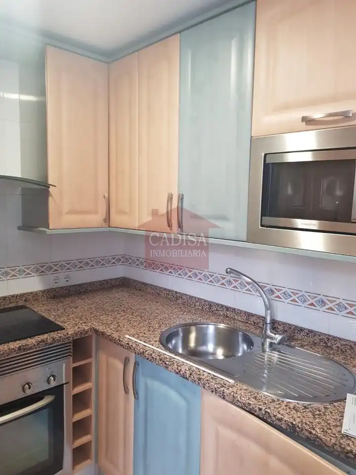 Kitchen of Flat for rent in Villamayor  with Heating, Swimming Pool and Furnished