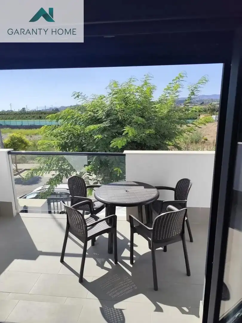 Terraza de Piso de alquiler en Vélez-Málaga con Aire acondicionado, Jardín privado y Terraza