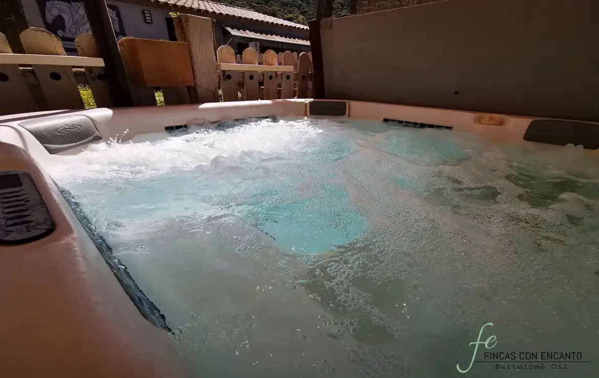 Swimming pool of Country homes for sale in Espiel  with Air Conditioner, Private garden and Terrace