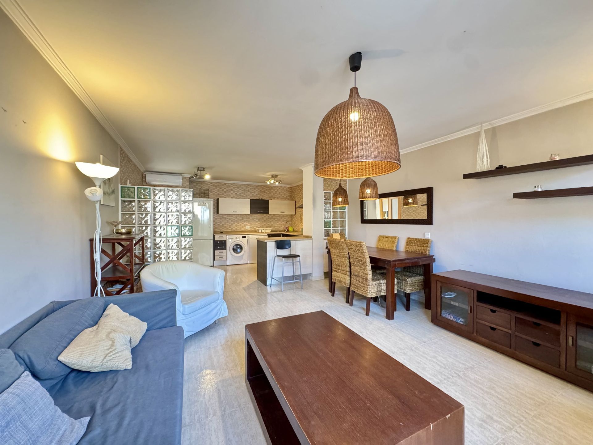 Sala d'estar de Àtic en venda en Campos amb Aire condicionat, Terrassa i Moblat