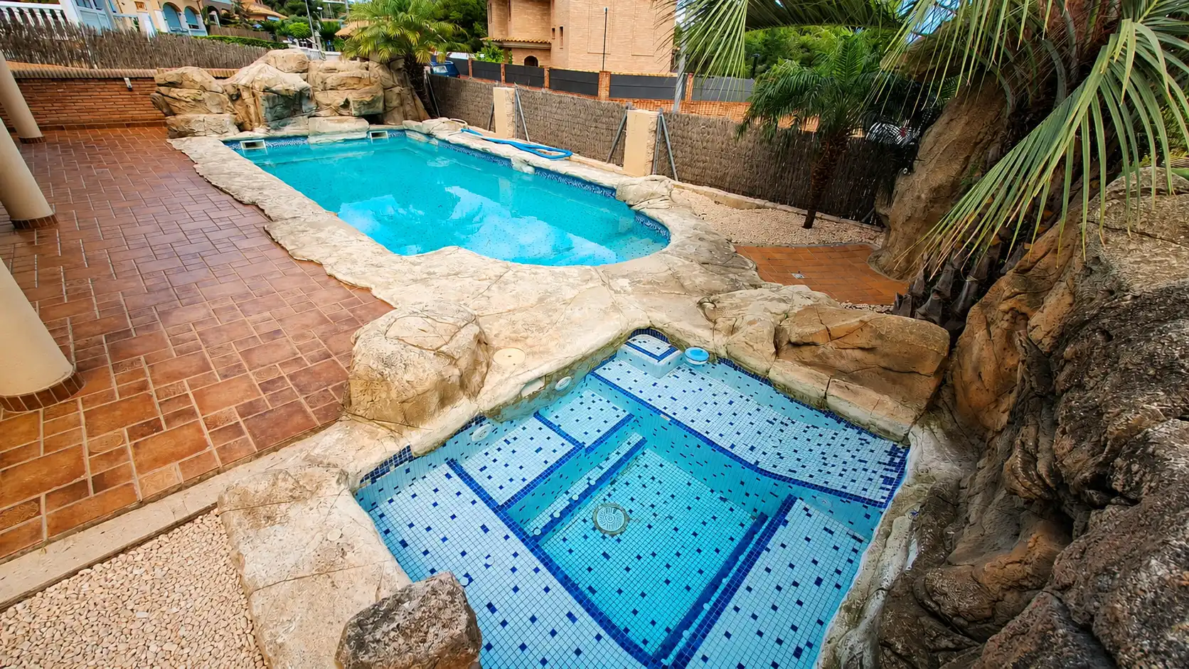 Piscina de Casa o xalet en venda en Calafell amb Calefacció i Jardí privat