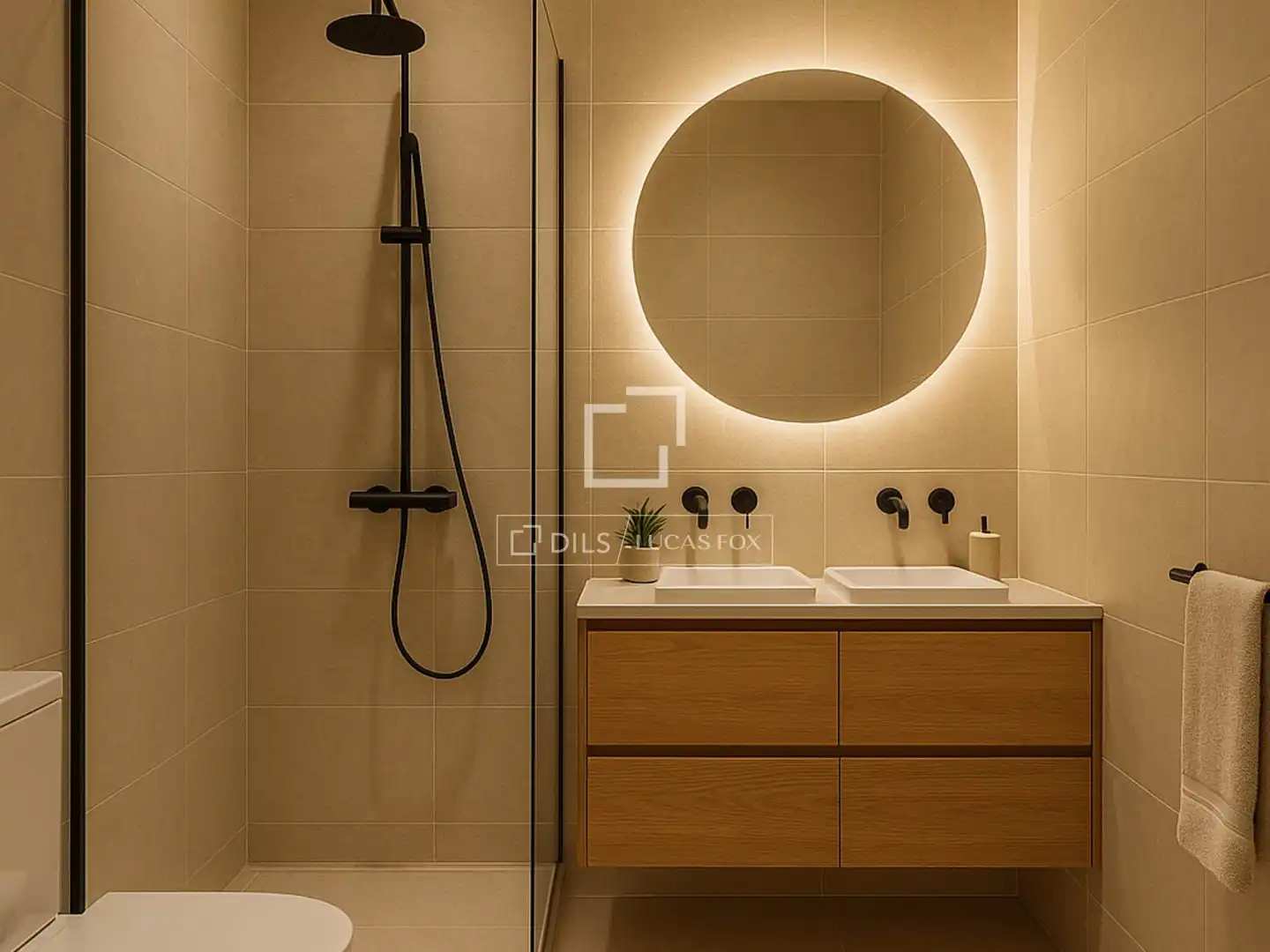 Badezimmer von Wohnung zum Verkauf in Vilanova i la Geltrú