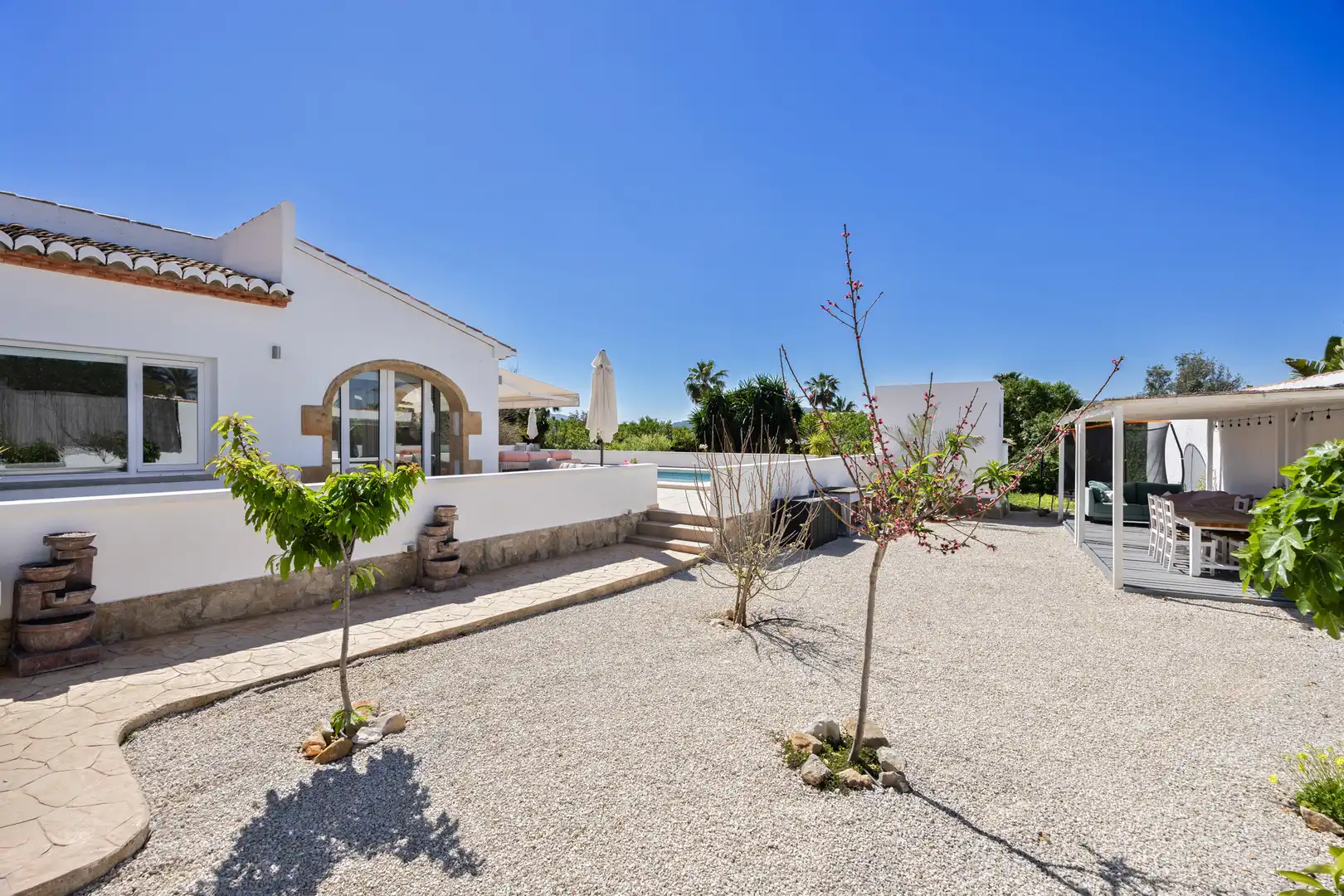 Vista exterior de Casa o chalet en venta en Jávea / Xàbia con Aire acondicionado
