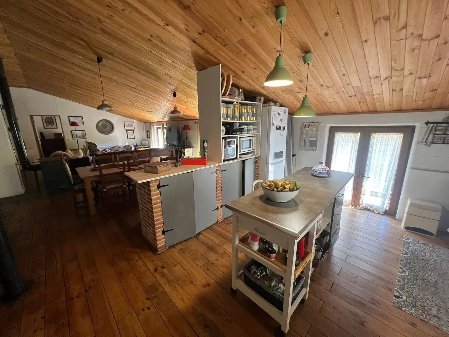 Cocina de Casa o chalet en venta en Navacepedilla de Corneja con Calefacción, Jardín privado y Parquet