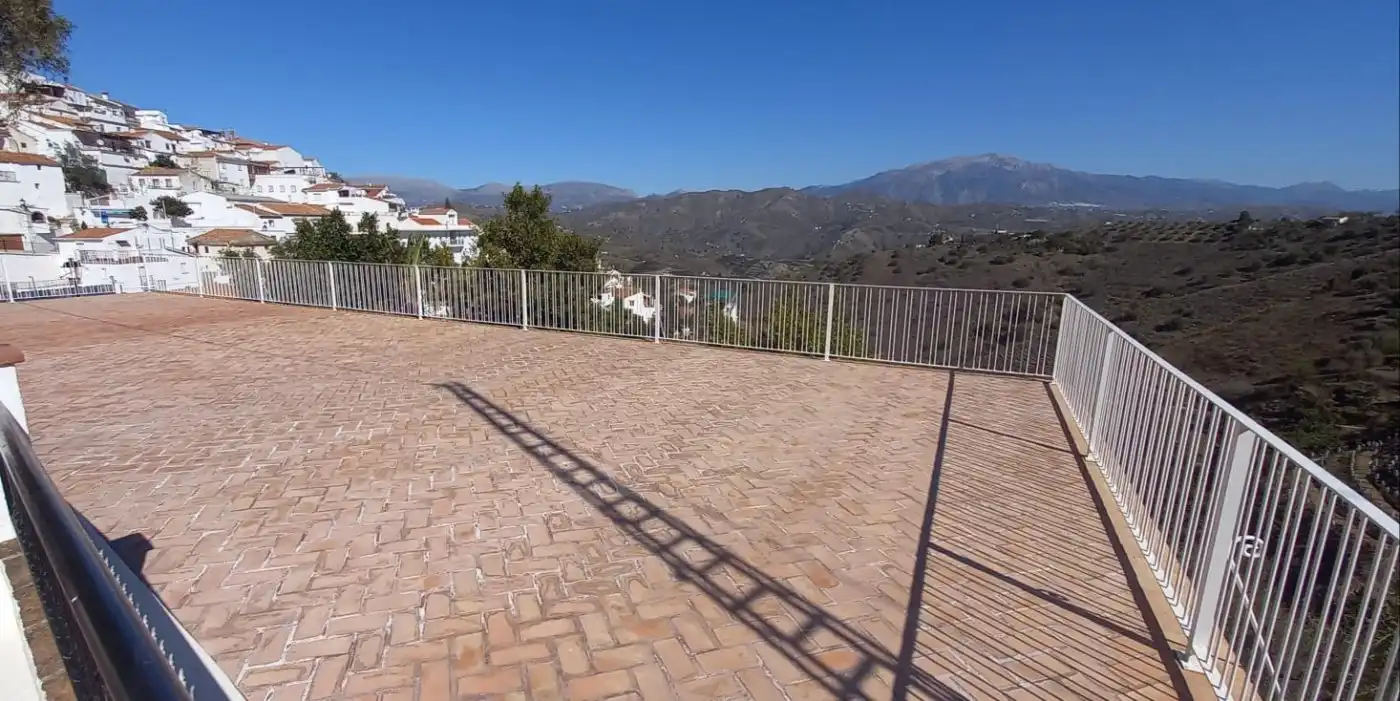 Terrace of Country homes for sale in Cútar  with Private garden, Terrace and Storage room