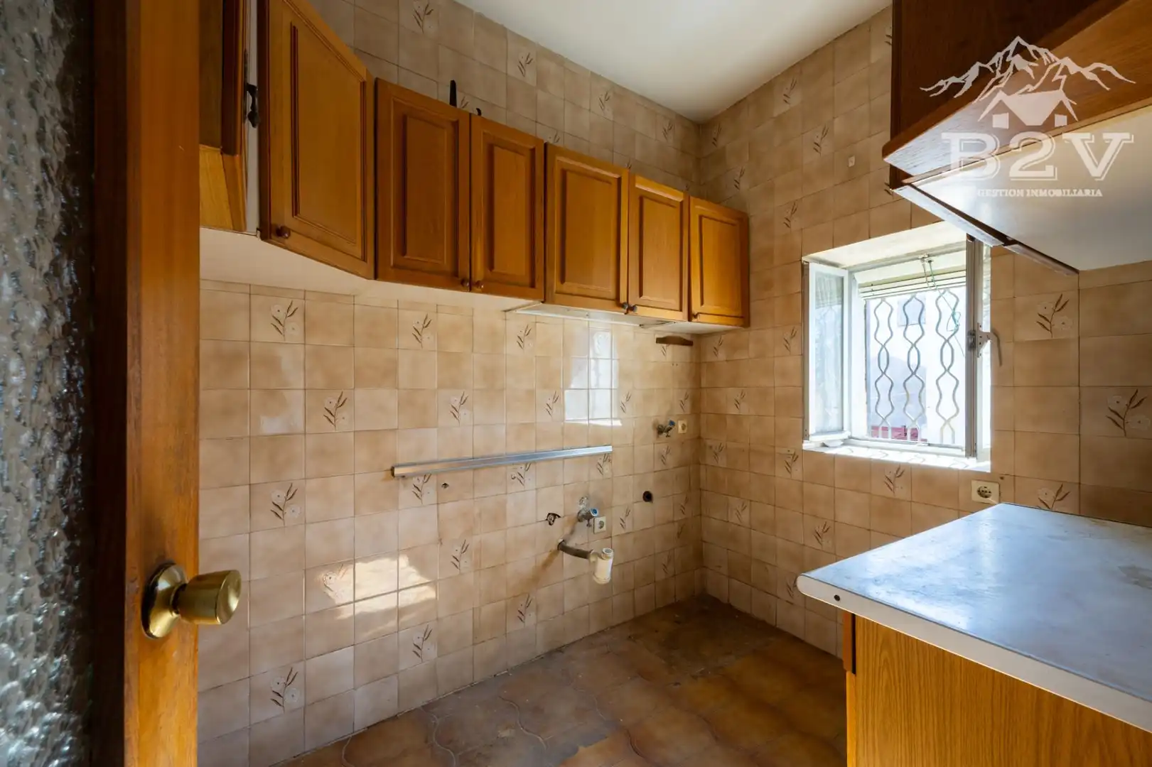 Cocina de Casa adosada en venta en Rascafría con Calefacción, Jardín privado y Trastero