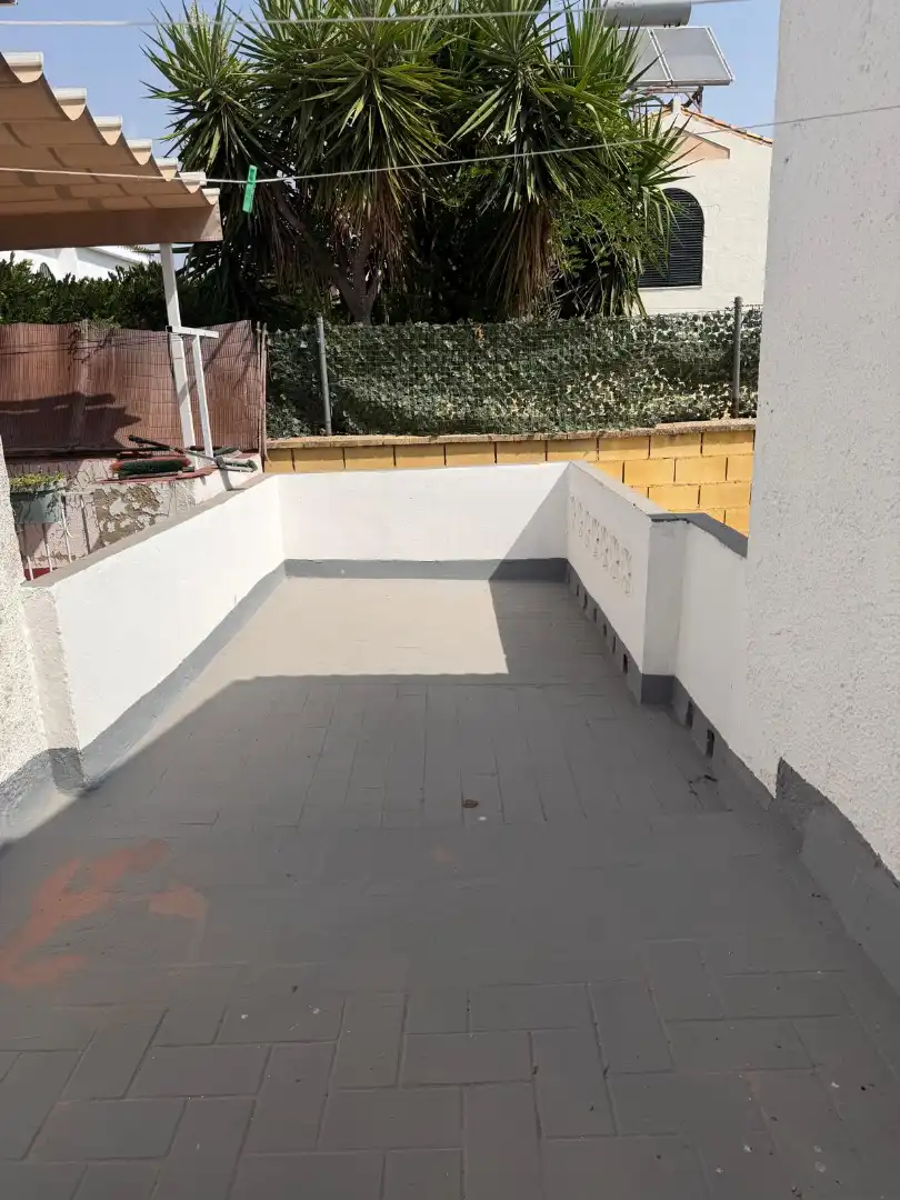 Terrassa de Casa adosada en venda en Mairena del Aljarafe amb Piscina comunitària