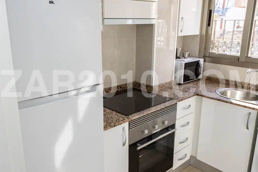 Cocina de Piso en venta en Garrucha con Aire acondicionado, Terraza y Amueblado