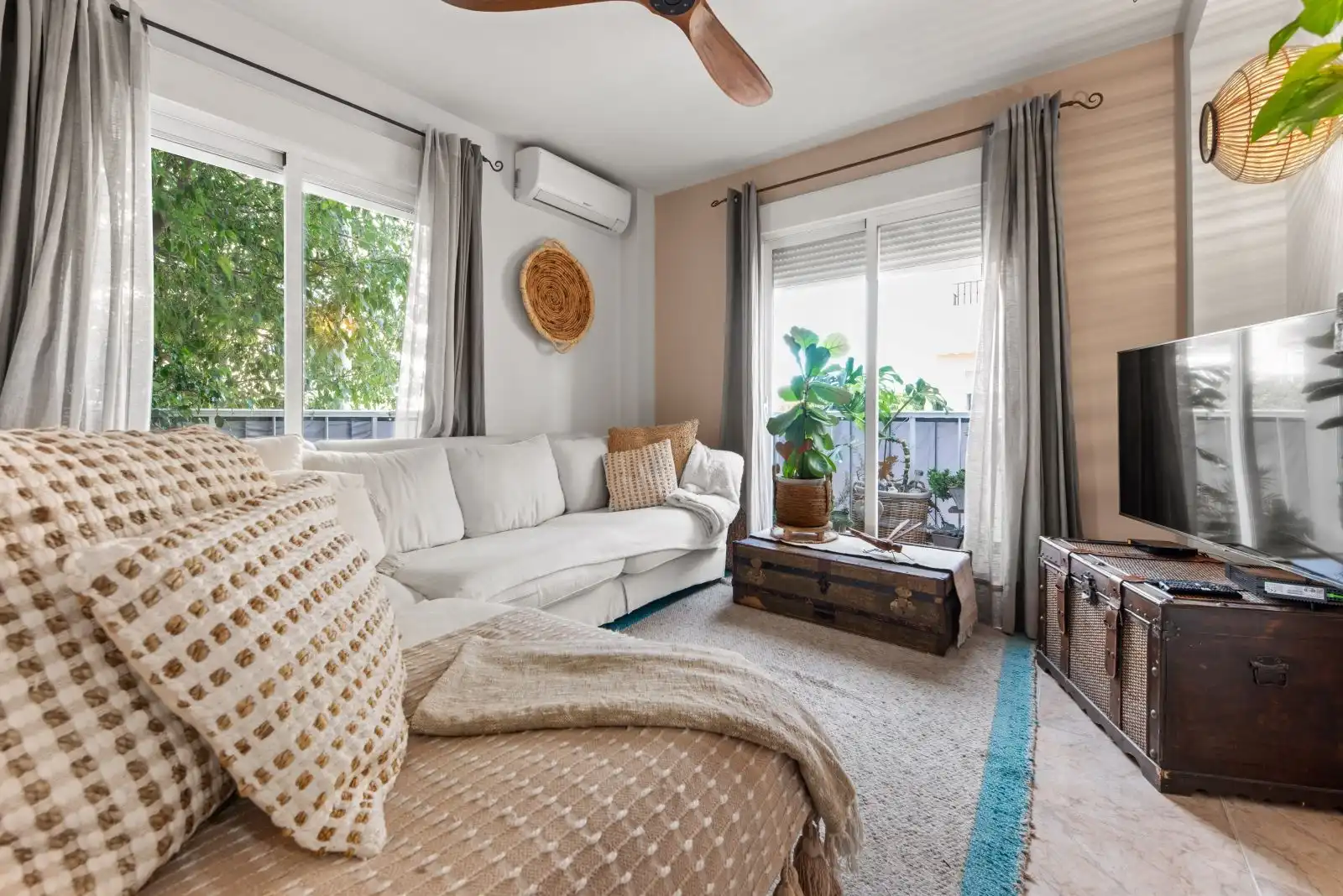 Living room of Apartments for sale in Jávea / Xàbia  with Air Conditioner, Heating and Terrace