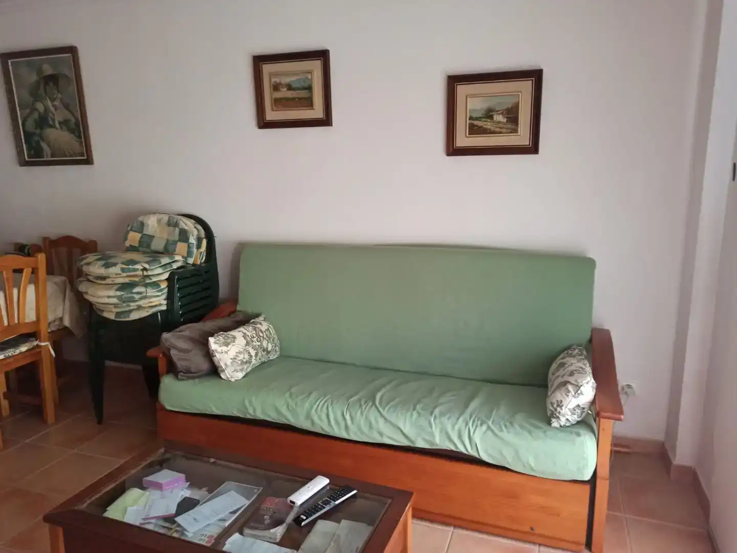 Sala d'estar de Pis en venda en Bellreguard amb Aire condicionat i Balcó