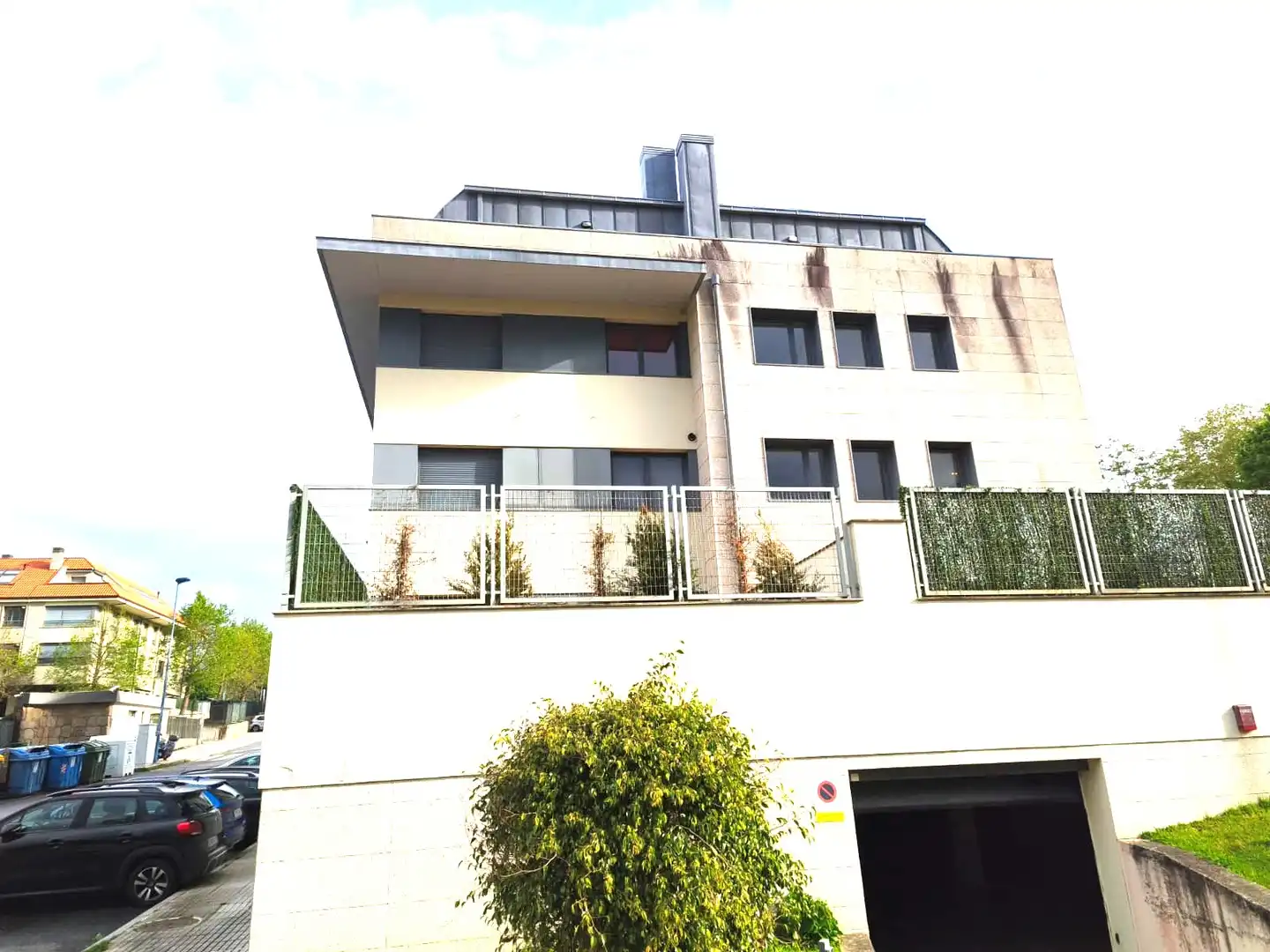 Exterior view of Flat for rent in Vigo   with Furnished
