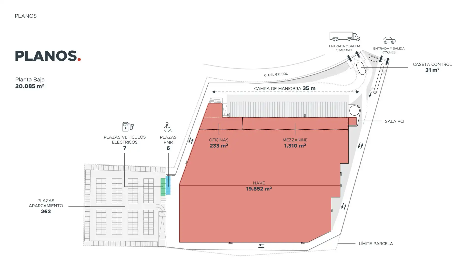 Nave industrielle avec ascenseur à louer à Carrer del Gresol, imagen 22