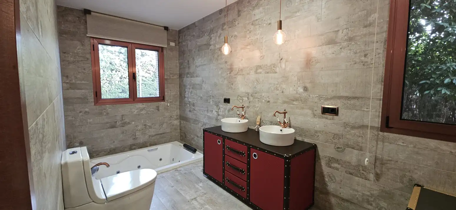 Baño de Casa o chalet en venta en Molina de Segura con Aire acondicionado, Jardín privado y Terraza