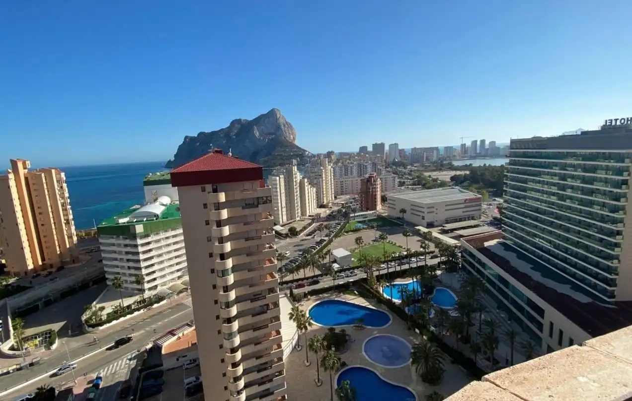 Exterior view of Apartments for sale in Calpe / Calp  with Air Conditioner, Heating and Terrace