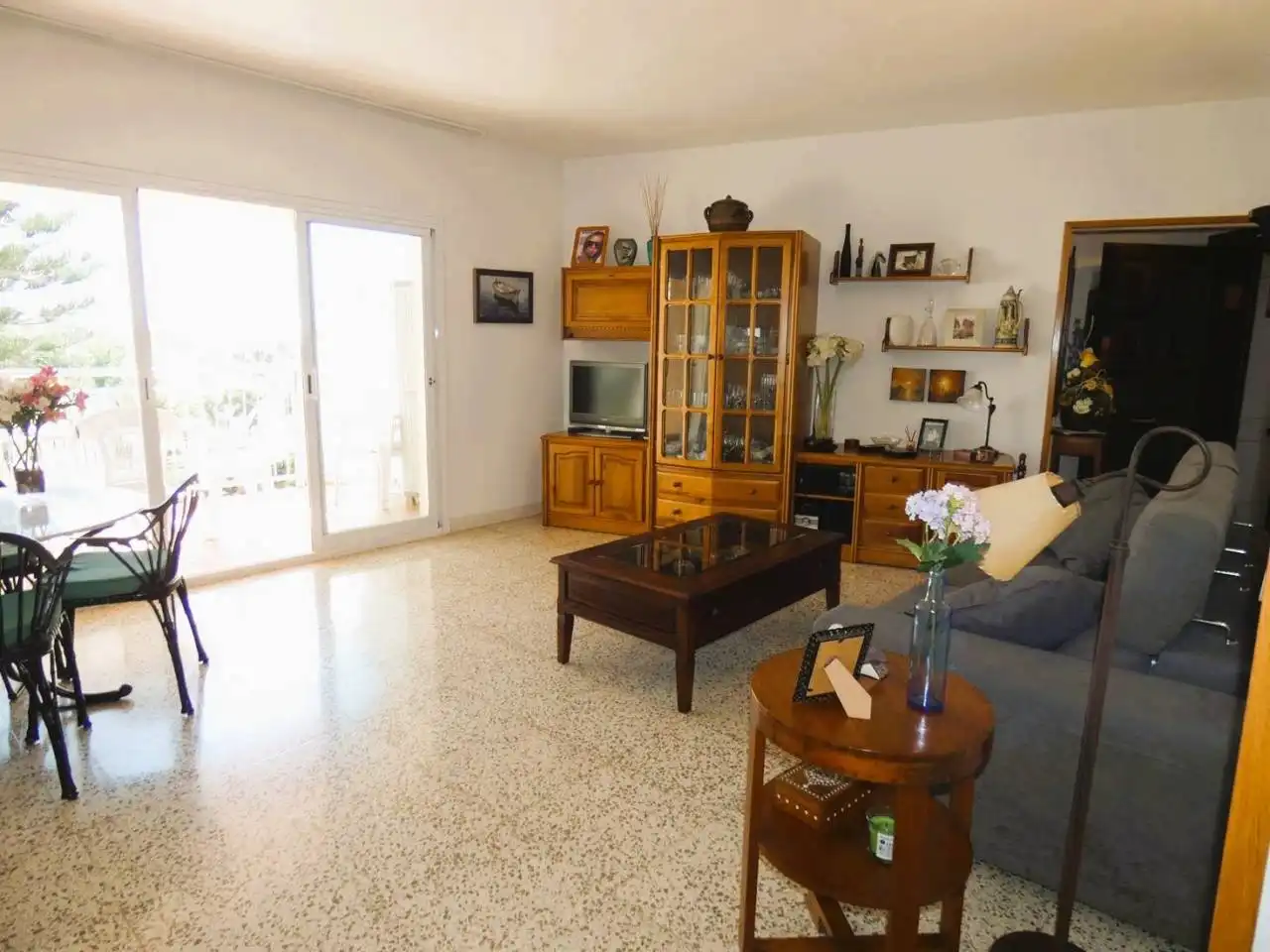Sala d'estar de Pis en venda en Sant Feliu de Guíxols amb Terrassa