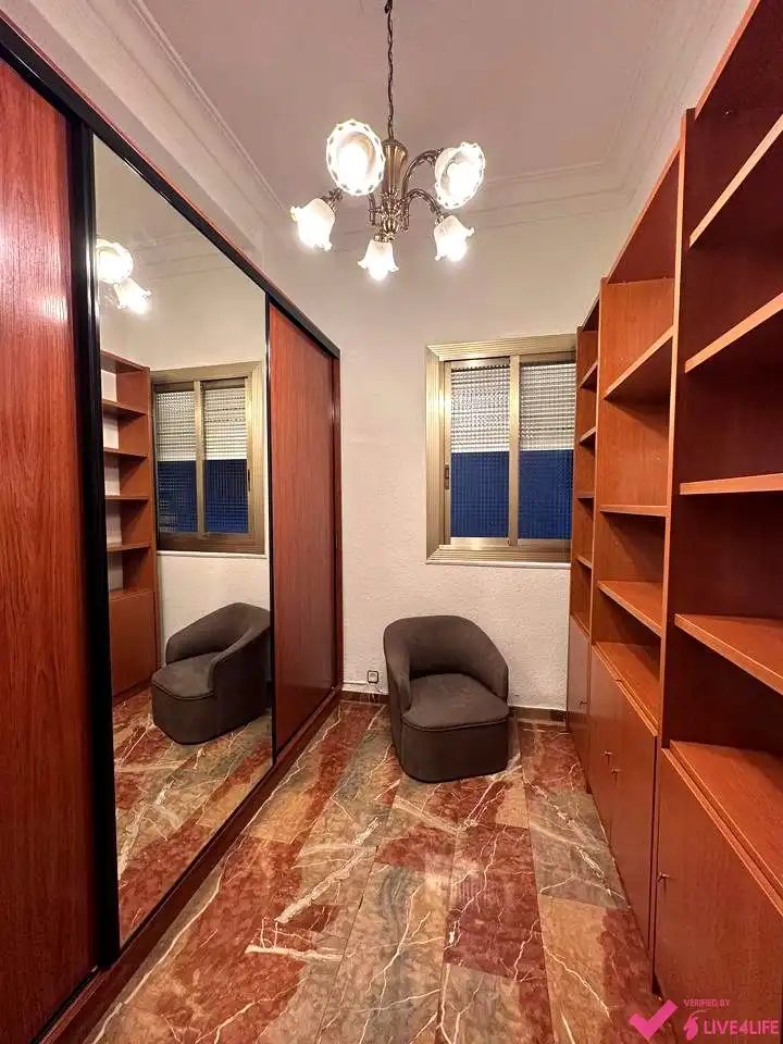 Bedroom of Flat for rent in Valencia  with Furnished