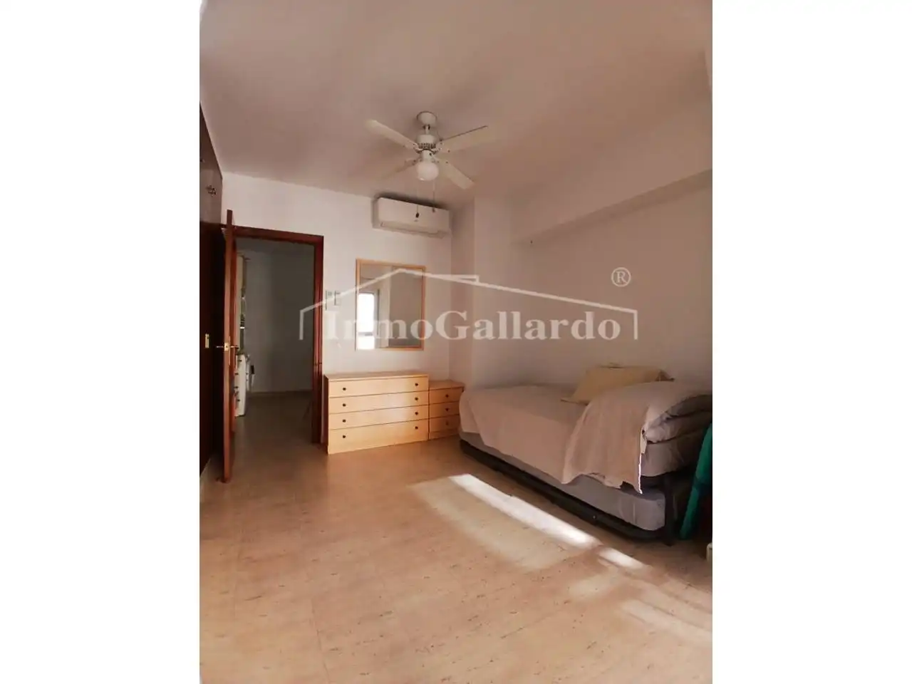 Bedroom of Apartments for rent in Málaga  with Terrace and Furnished